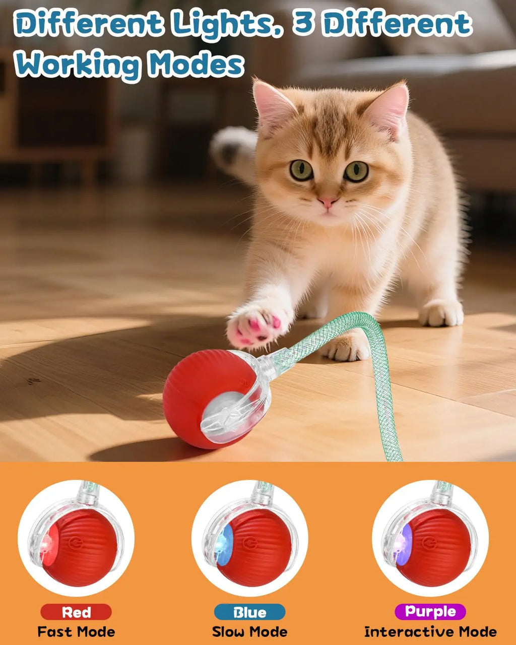 CrazyTail™ Smart Cat Ball