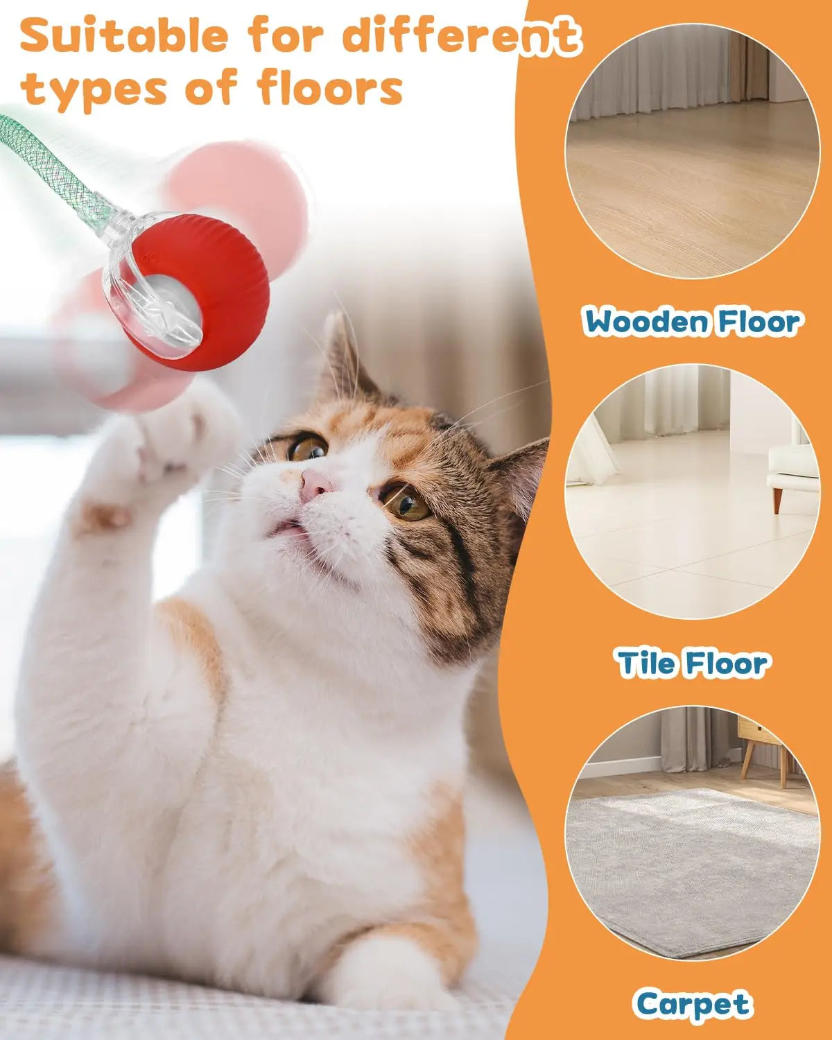 CrazyTail™ Smart Cat Ball