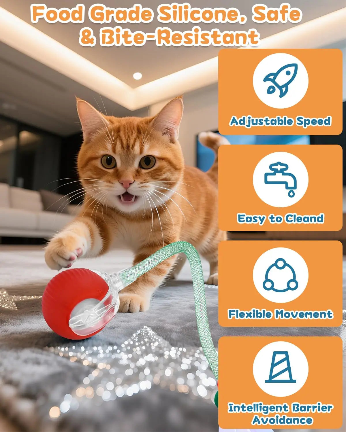 CrazyTail™ Smart Cat Ball